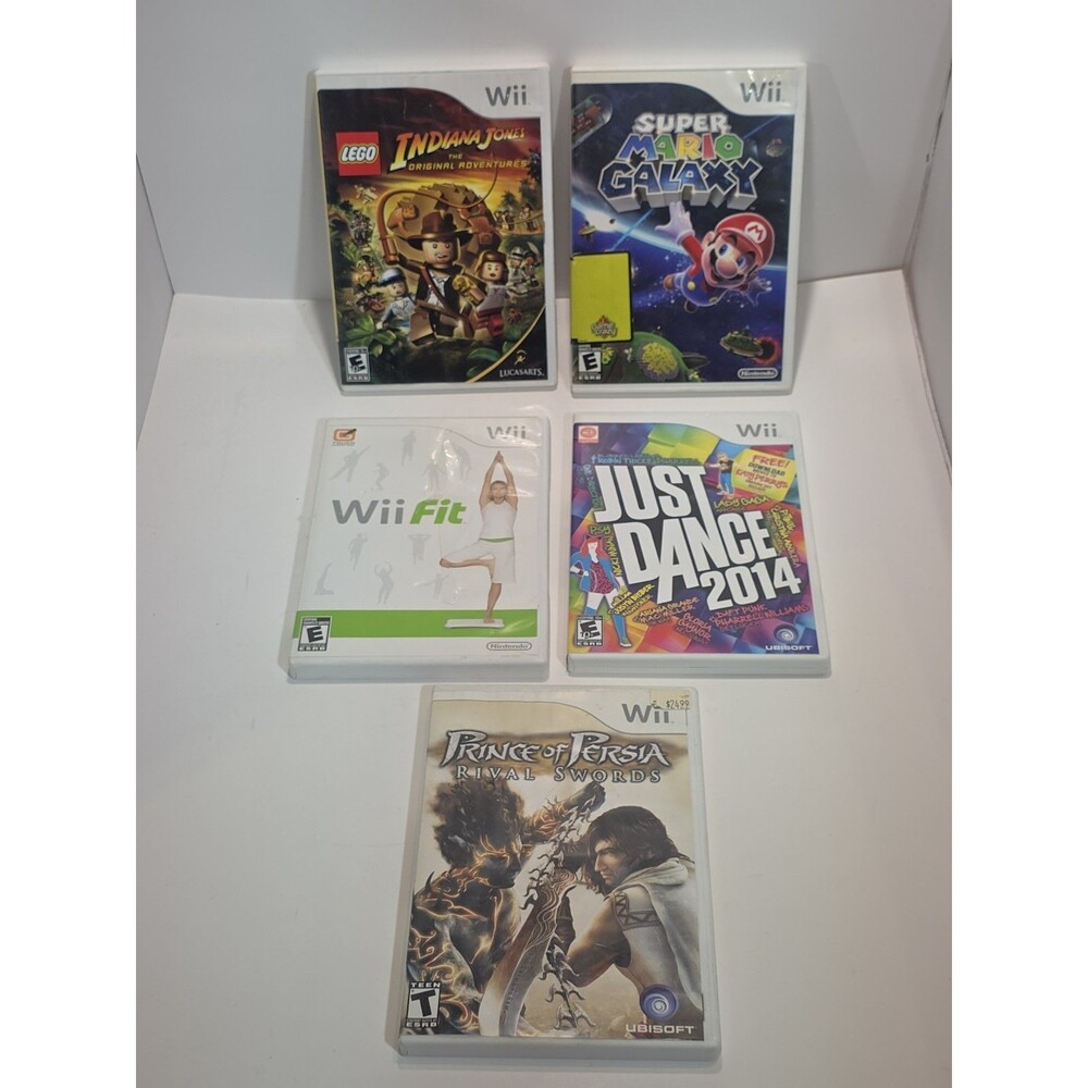 Nintendo Wii Games Lot Of 5